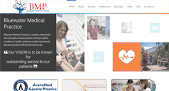 Desktop Screenshot of bluewatermedical.com